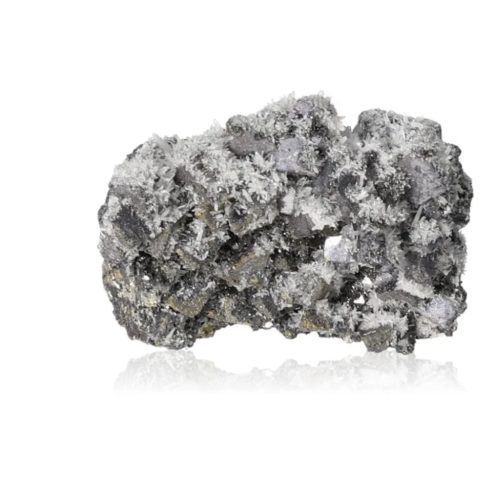 Galena with Quartz and Calcite 047425 - Image 2