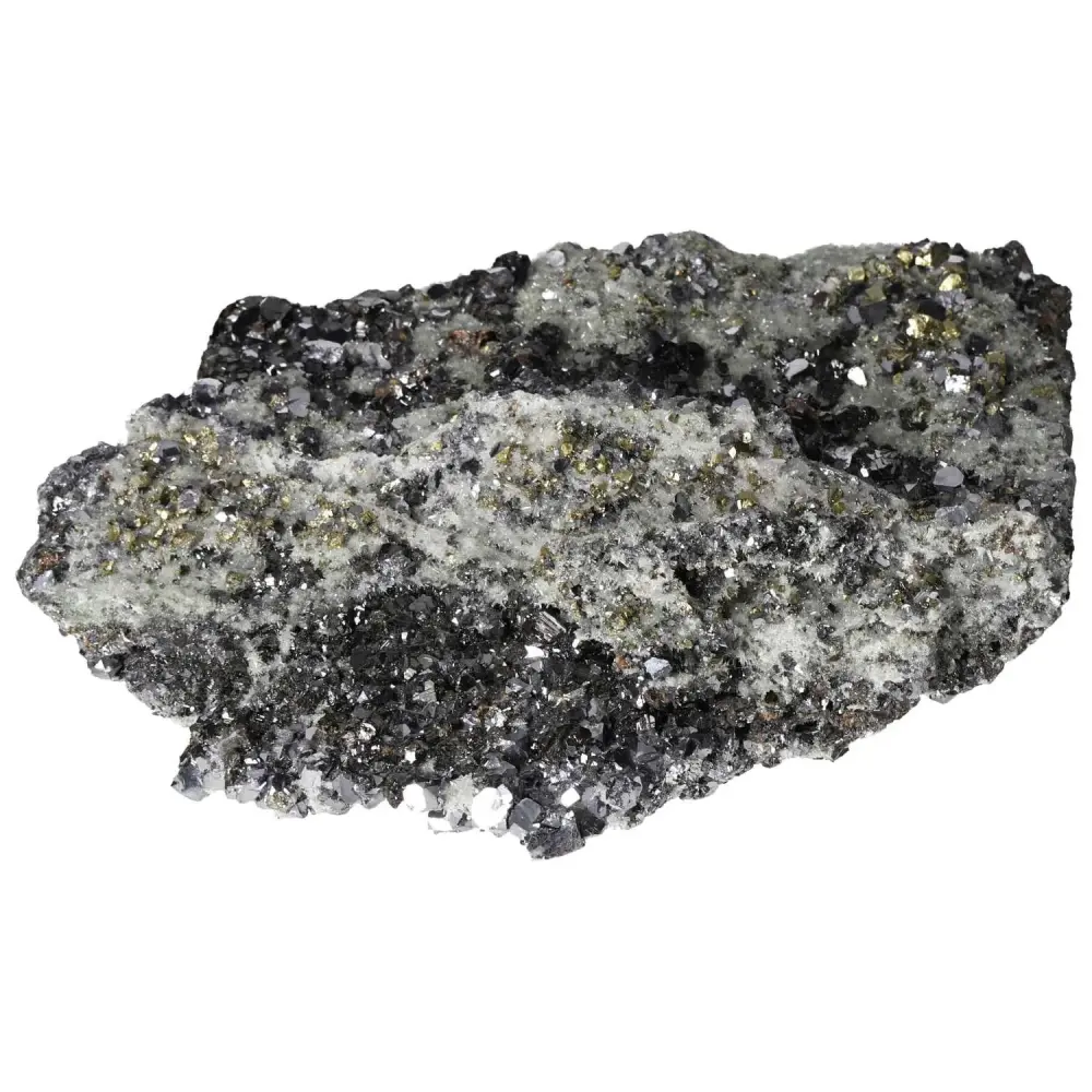 Sphalerite with Galena, Quartz and Chalcopyrite 042505 - Image 5