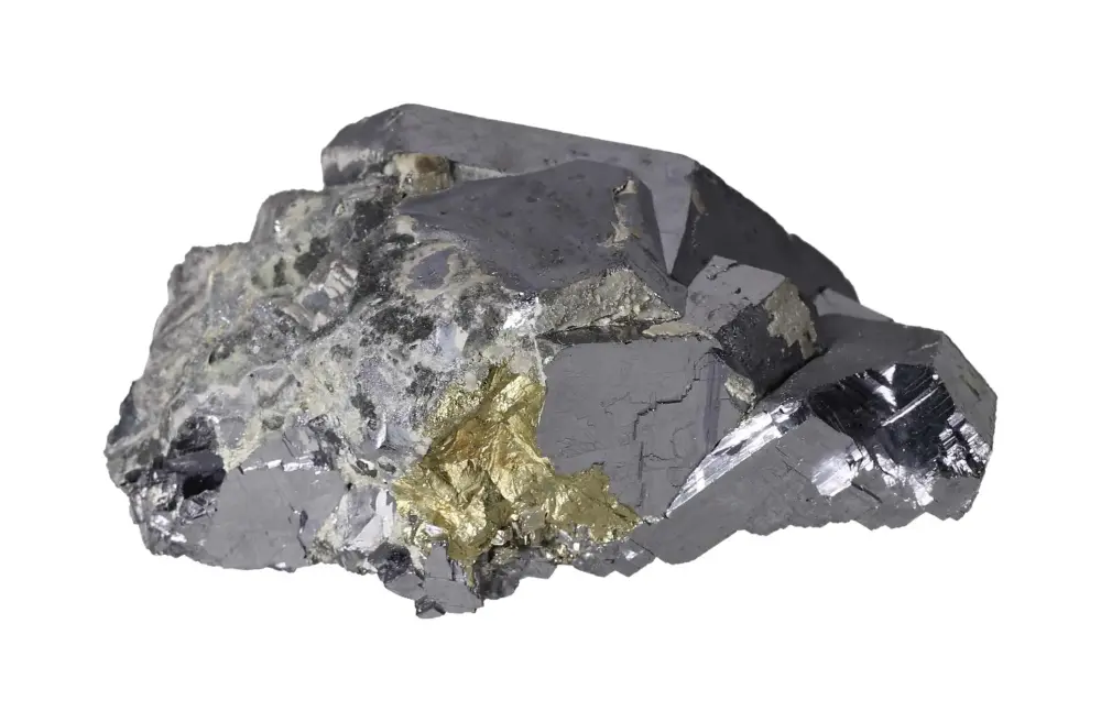 Chalcopyrite with Galena, Sphalerite and Quartz 043779 - Image 5