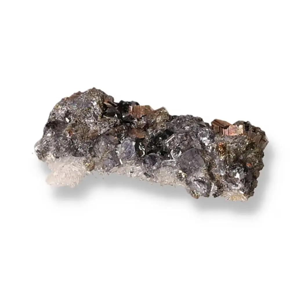 Pyrite with Sphalerite and Quartz 057004