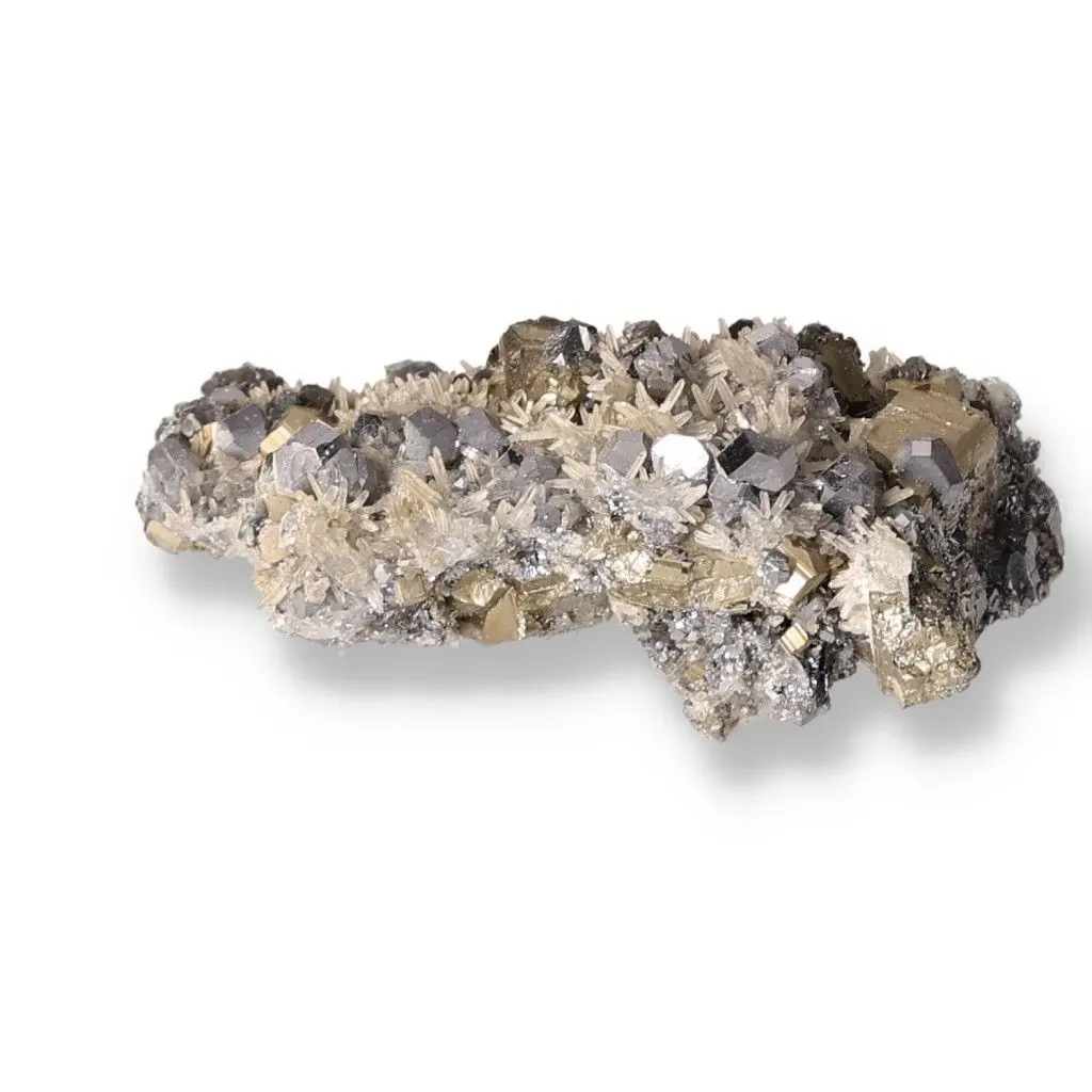 Galena with Quartz and Chalcopyrite 061414