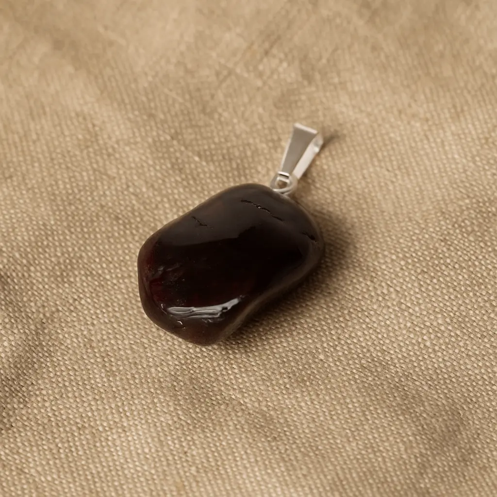 Garnet Tumbled Pendant 555456 P30 - Image 4