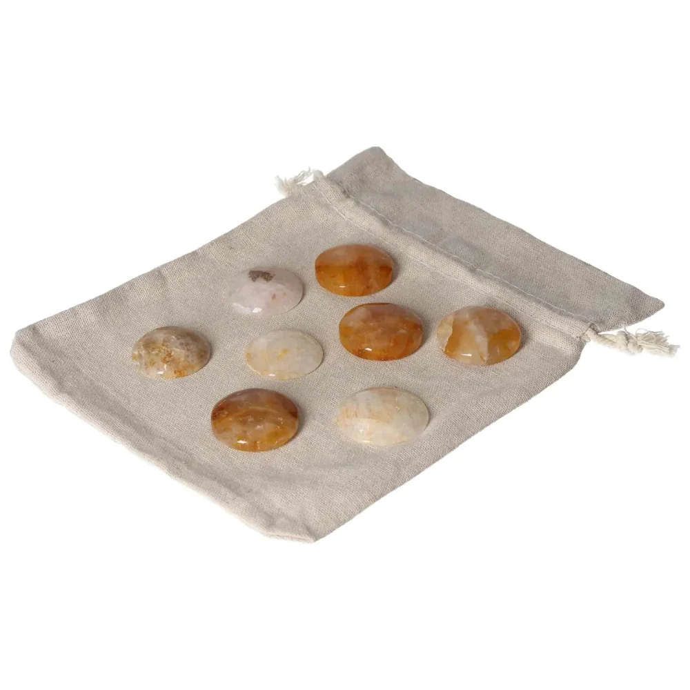 Golden Healer Quartz Small Palmstone 585712 - Image 10