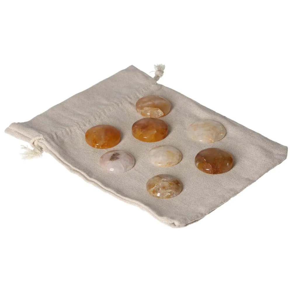 Golden Healer Quartz Small Palmstone 585712 - Image 12