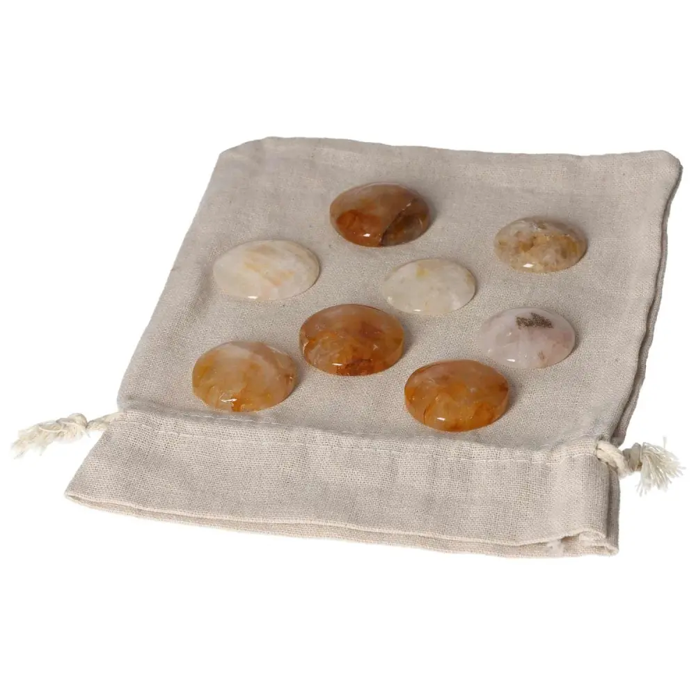 Golden Healer Quartz Small Palmstone 585712 - Image 6