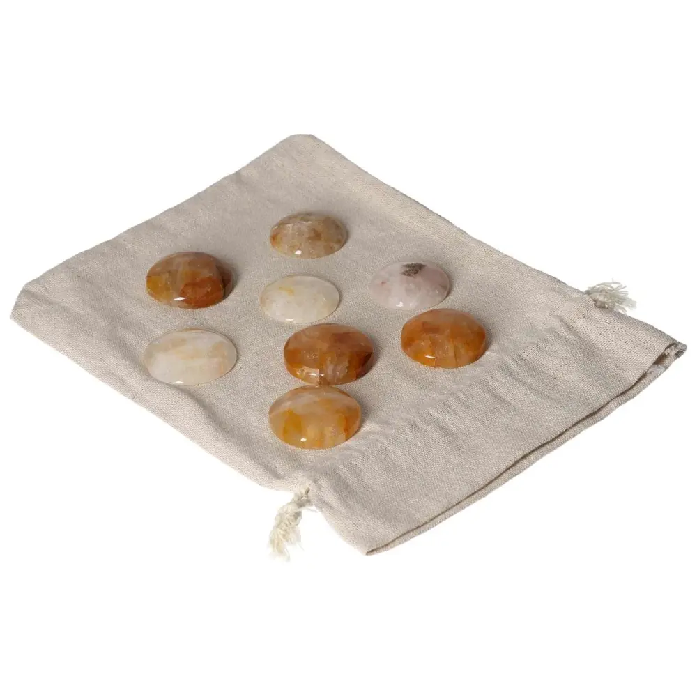 Golden Healer Quartz Small Palmstone 585712 - Image 7