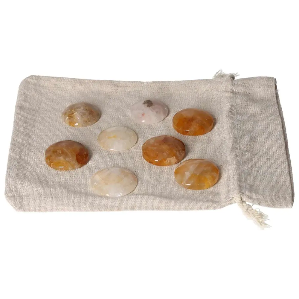 Golden Healer Quartz Small Palmstone 585712 - Image 8