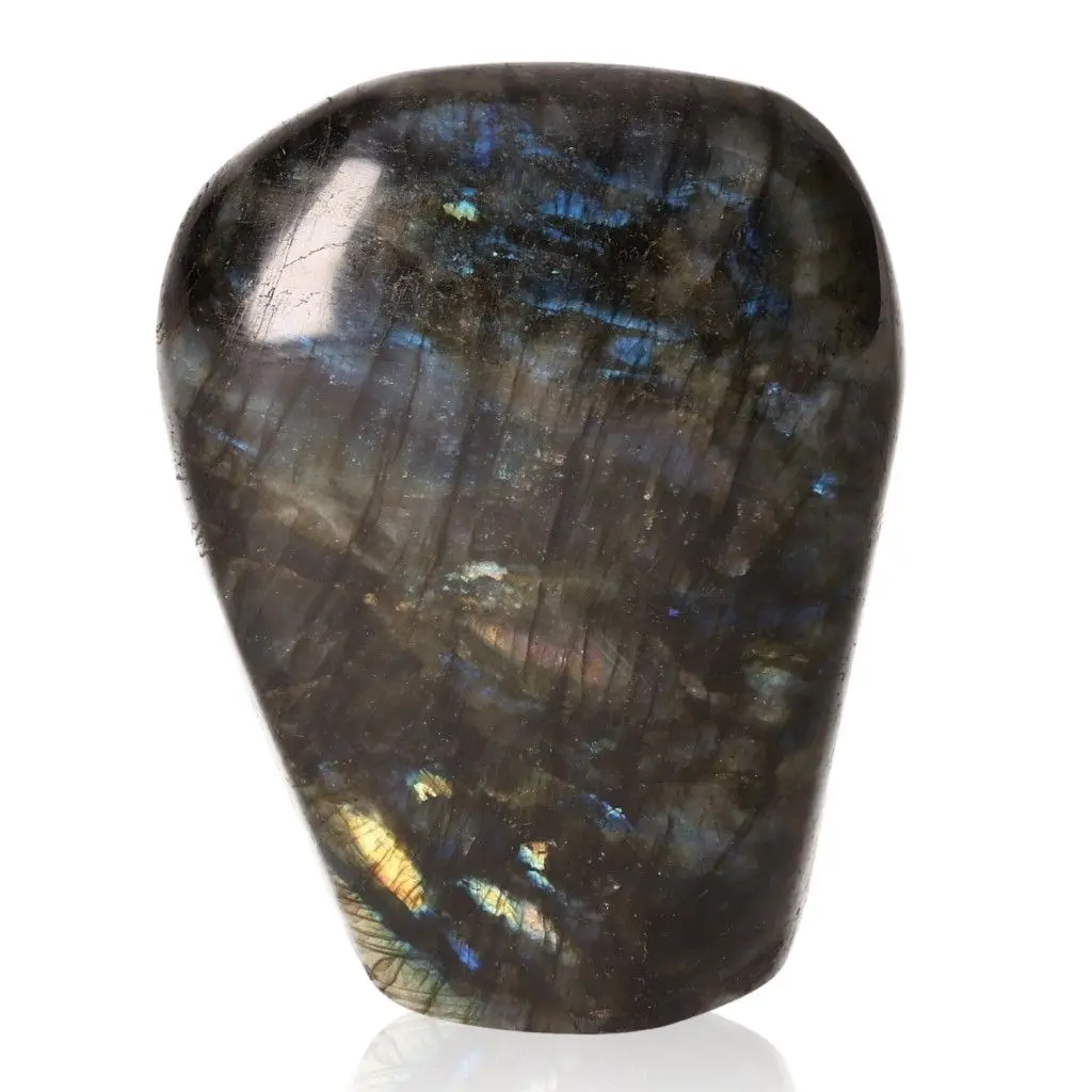 Polished Cut Base Labradorite 062213