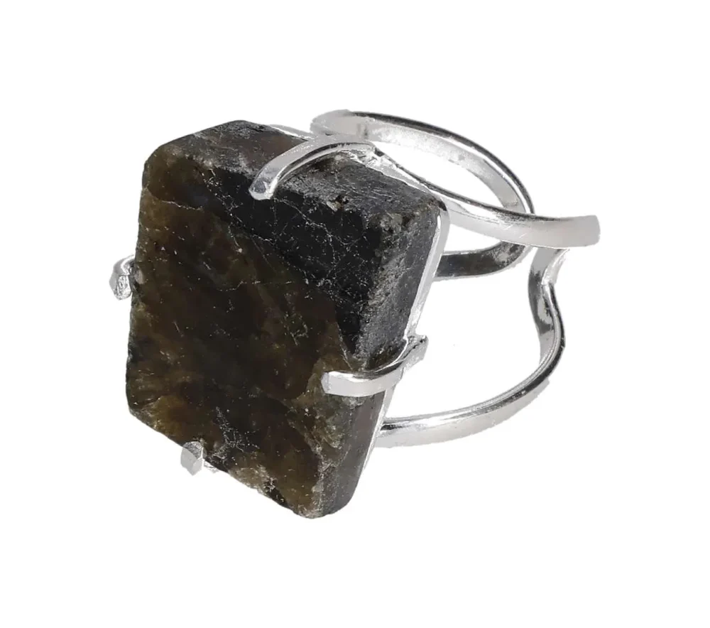 Labradorite Arc Ring Silver 622189 - Image 3