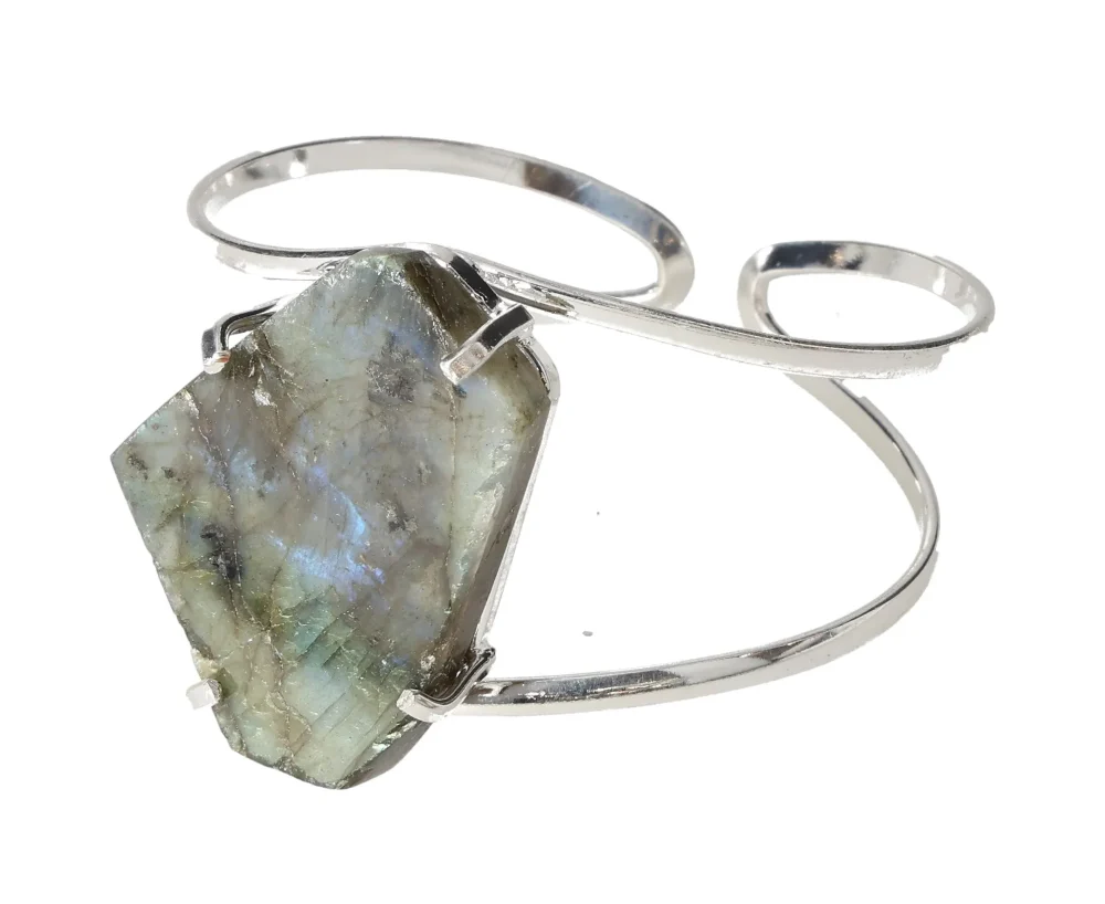 Labradorite Wire Bracelet Silver 623001 - Image 3