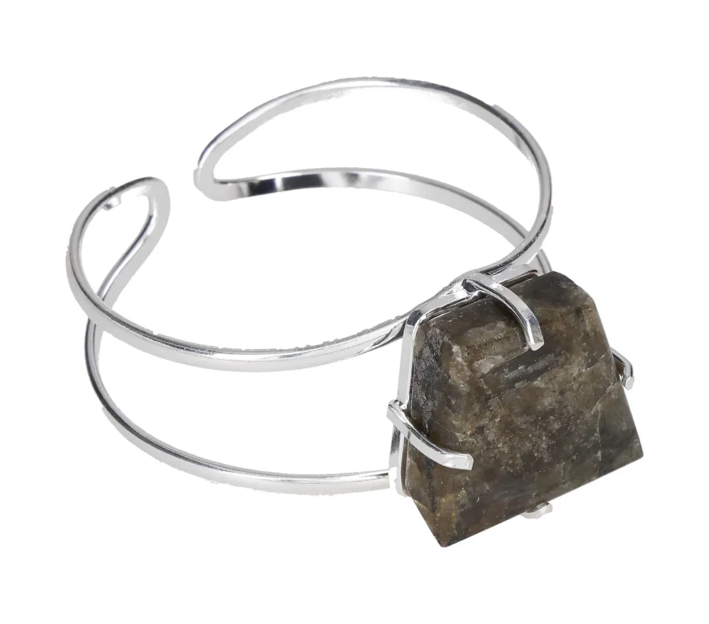 Labradorite Wire Bracelet Silver 622950 - Image 2