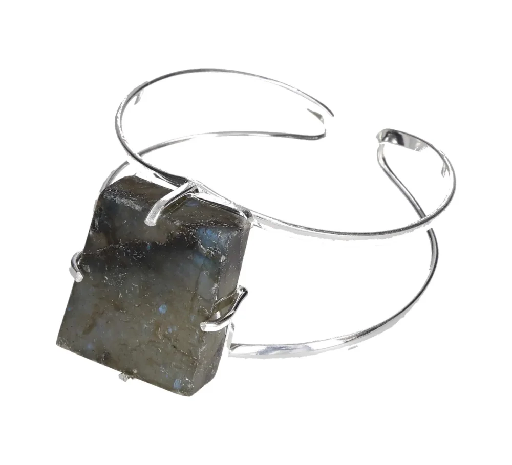 Labradorite Wire Bracelet Silver 622974 - Image 3