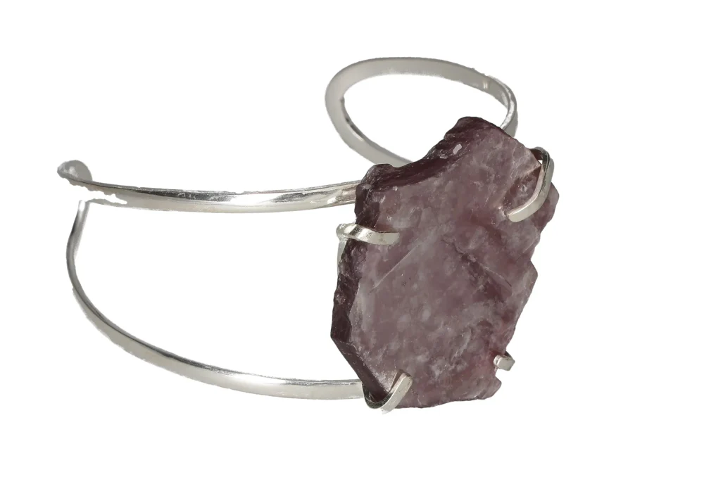 Lapidolite Bracelet Silver 632928 P30 - Image 2