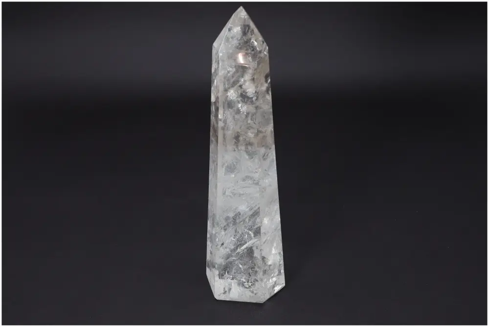 Large Lemurian Quartz Obelisk 581295 - Image 4