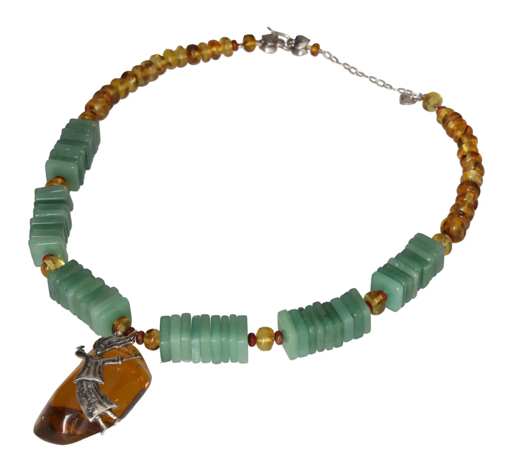 Large Flying Girl Necklace – 50 CM Leap into Lightness 609692 P30 - Image 4