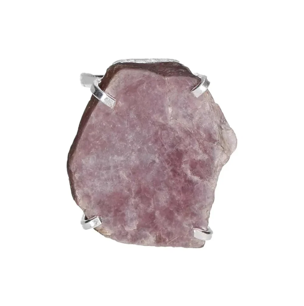Lepedolite Arc Ring Silver 622110