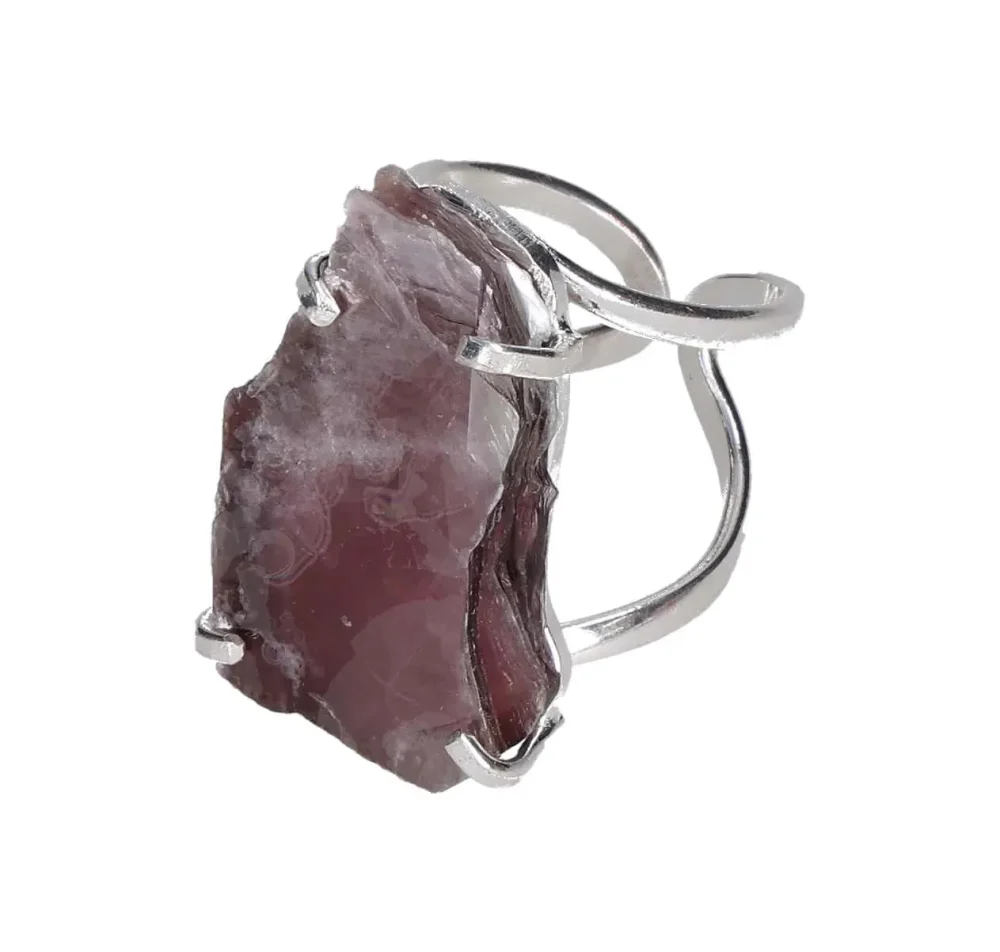 Lepedolite Arc Ring Silver 622103 - Image 3