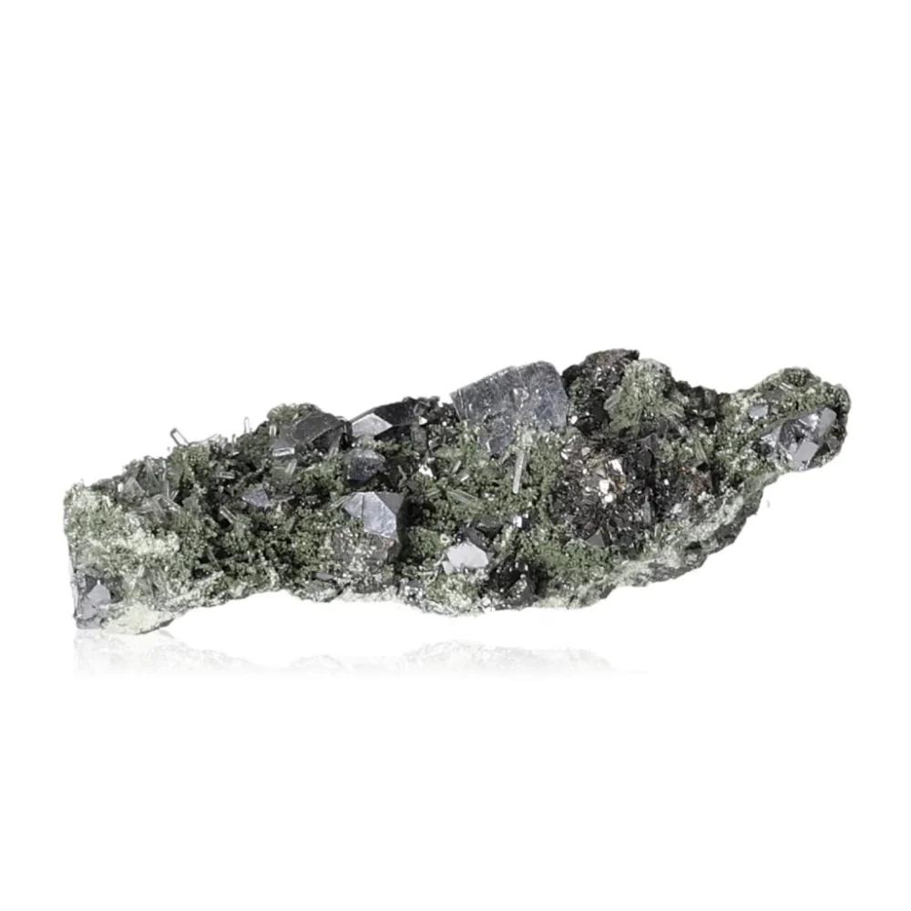 Galena with Quartz and Chlorite 050418 - Image 2