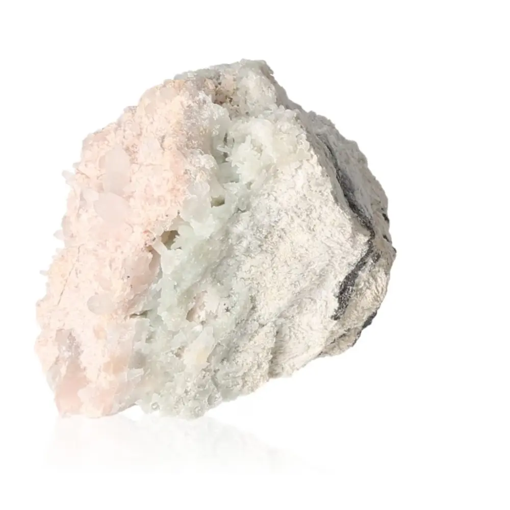 Manganocalcite with Quartz Druse 044974