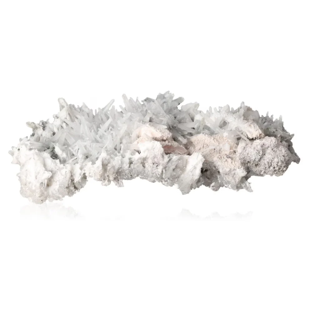 Manganocalcite with Quartz Druse 057813 - Image 4