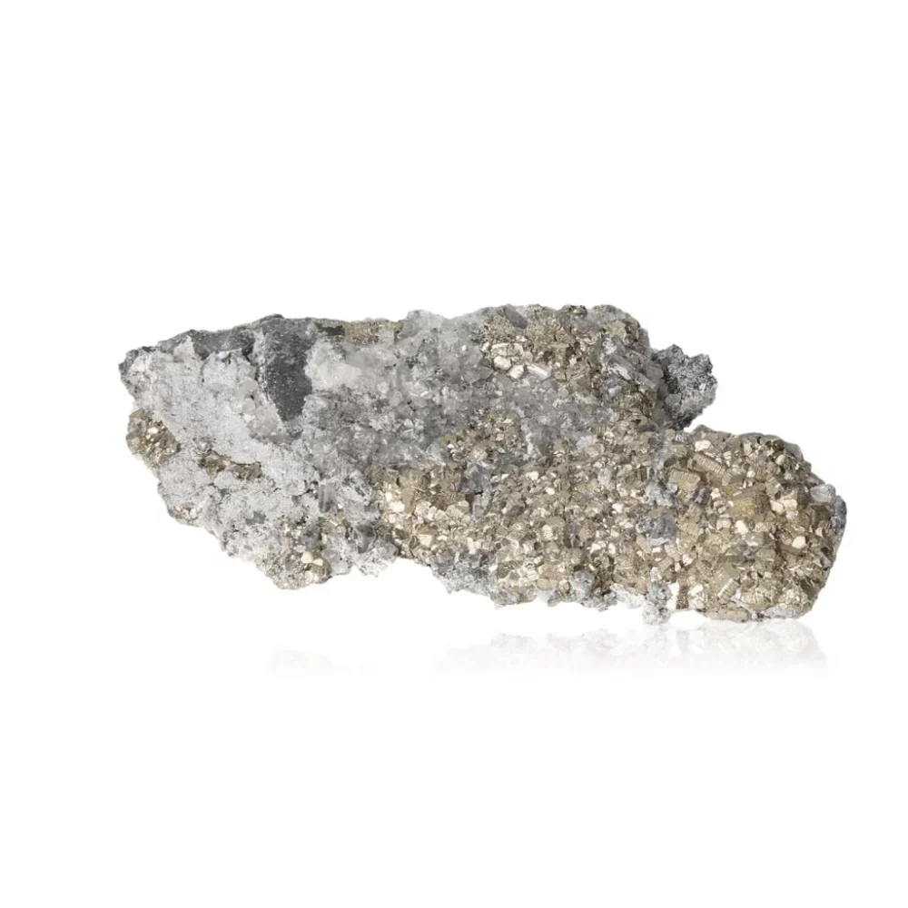 Pyrite with Calcite 062008 - Image 2