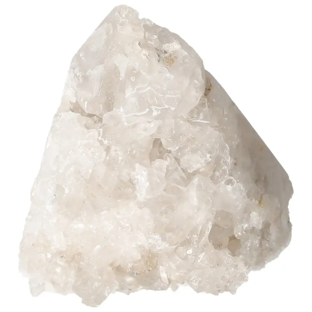 Milky Quartz Semi-polished Point 573245 - Image 8