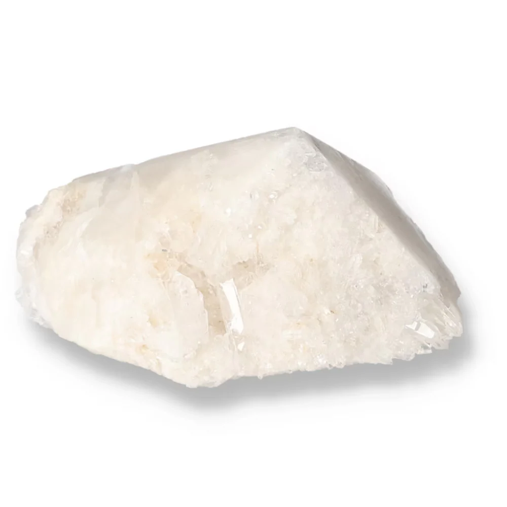 Milky Quartz Semi-polished Point 573078 - Image 10