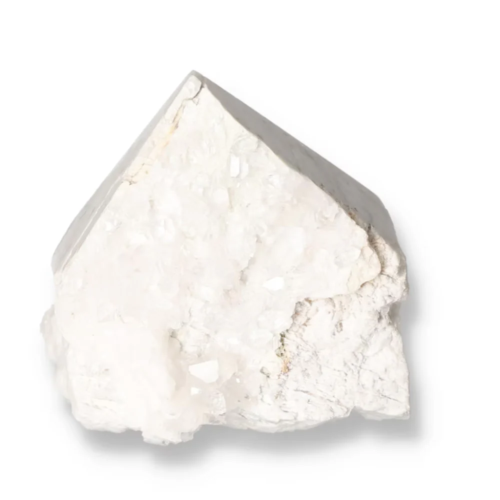 Milky Quartz Semi-polished Point 573061 - Image 10