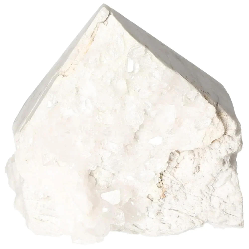 Milky Quartz Semi-polished Point 573061 - Image 11