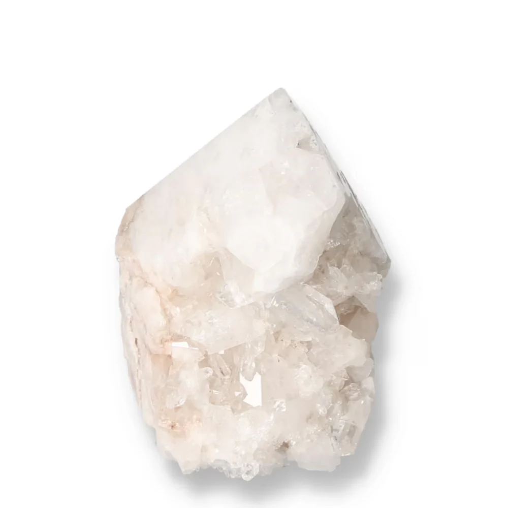 Milky Quartz Semi-polished Point 573054 - Image 10