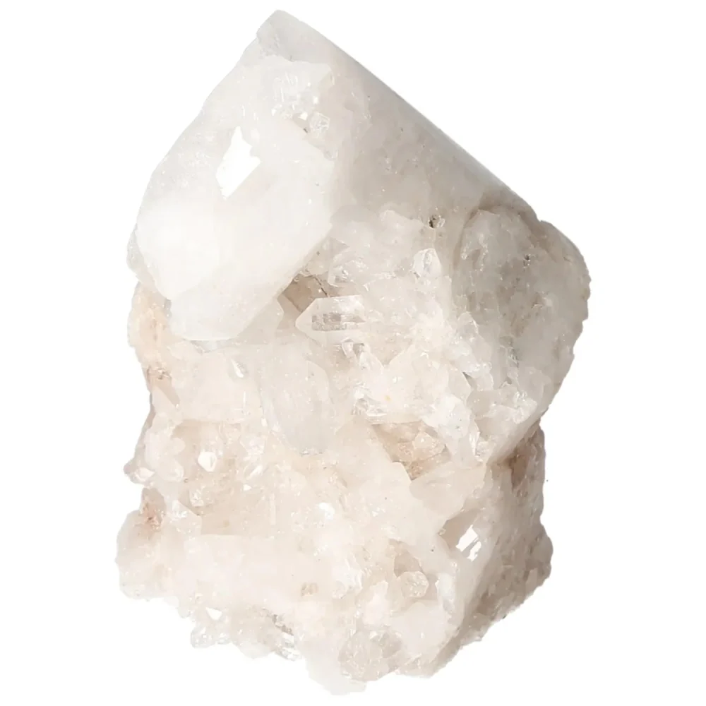 Milky Quartz Semi-polished Point 573054 - Image 12