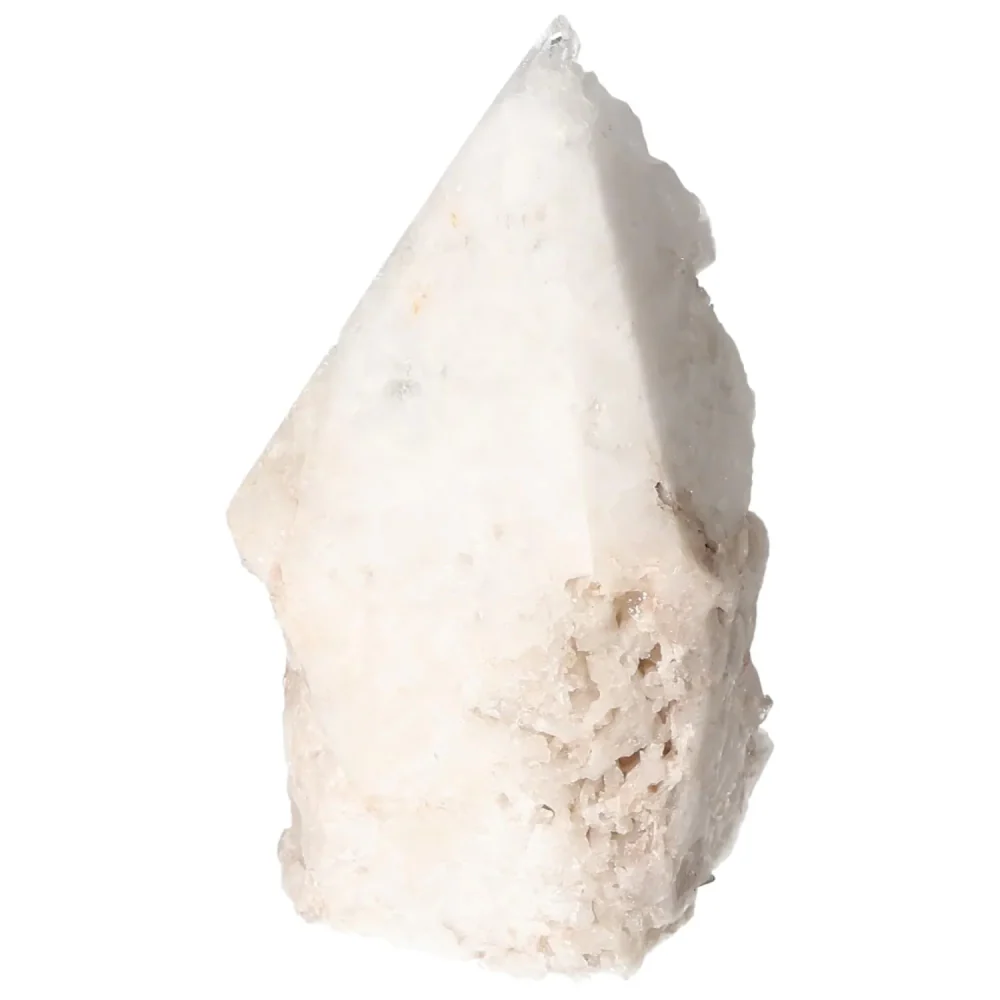 Milky Quartz Semi-polished Point 573054 - Image 15