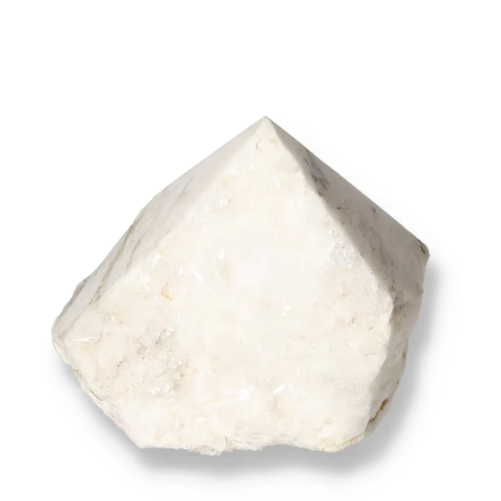 Milky Quartz Semi-polished Point 573139 - Image 10