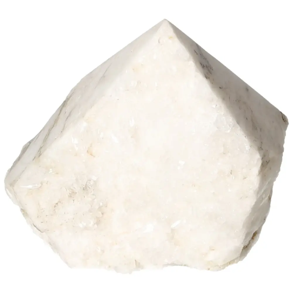 Milky Quartz Semi-polished Point 573139 - Image 9