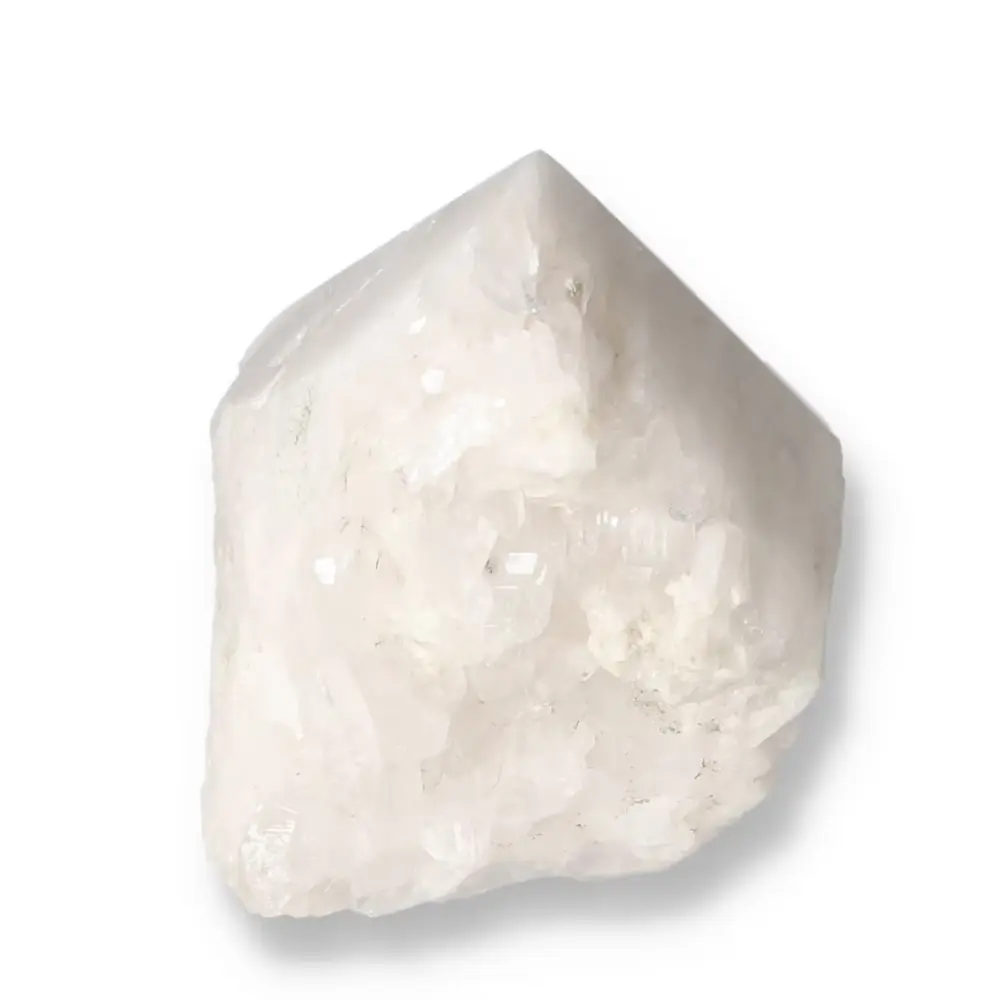 Milky Quartz Semi-polished Point 573122