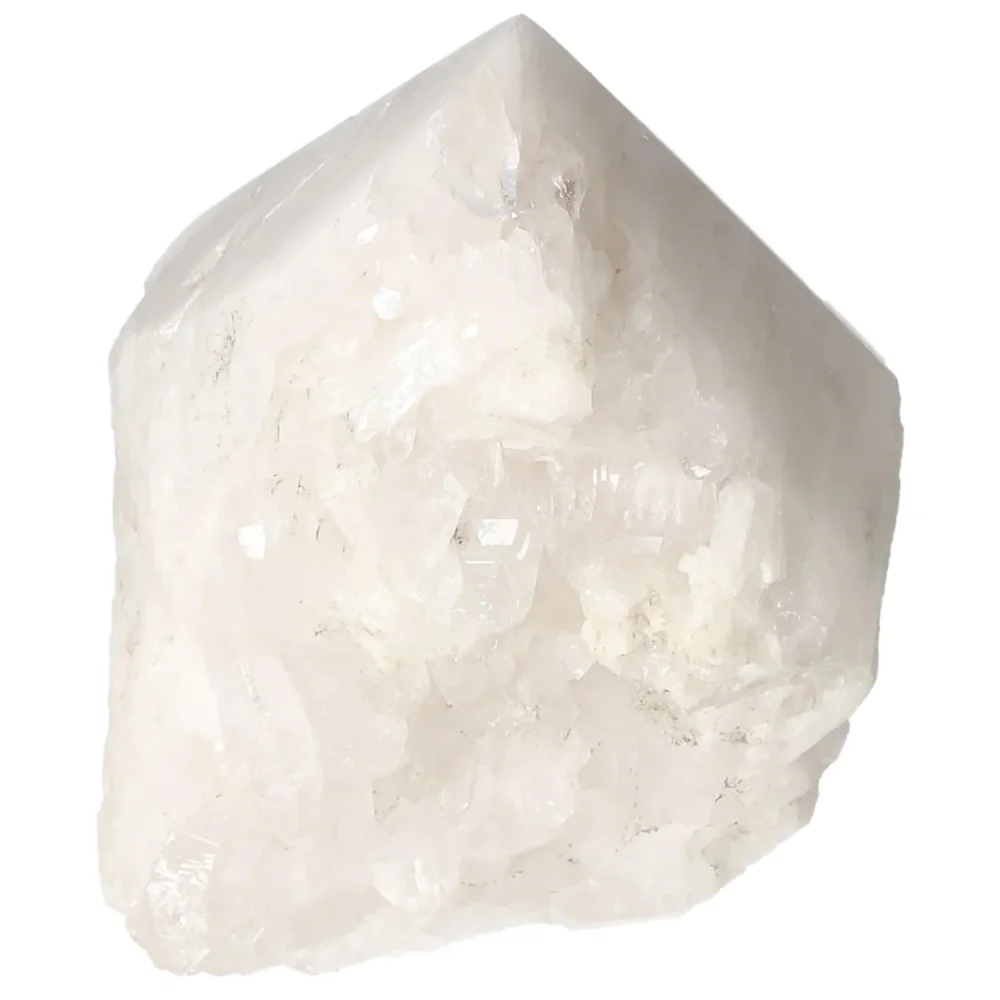 Milky Quartz Semi-polished Point 573122 - Image 10