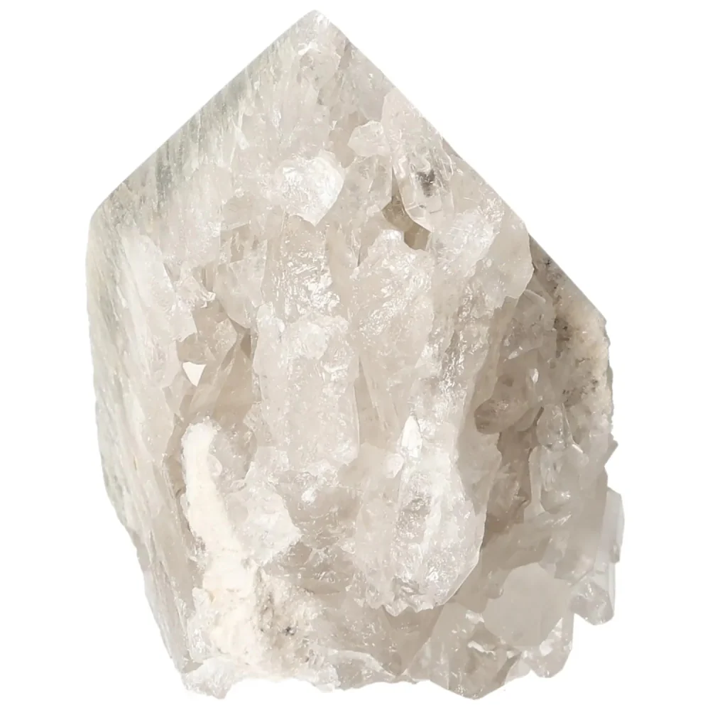 Milky Quartz Semi-polished Point 573252 - Image 16