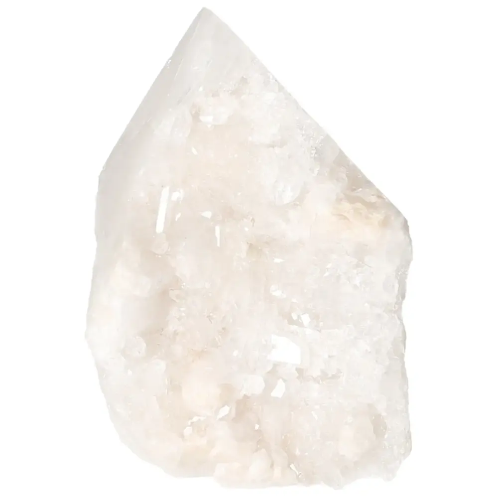 Milky Quartz Semi-polished Point 573184 - Image 9