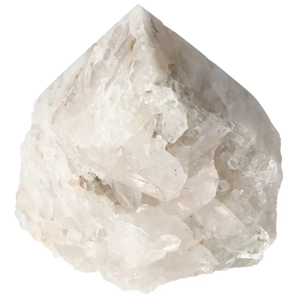 Milky Quartz Semi-polished Point 573177 - Image 10