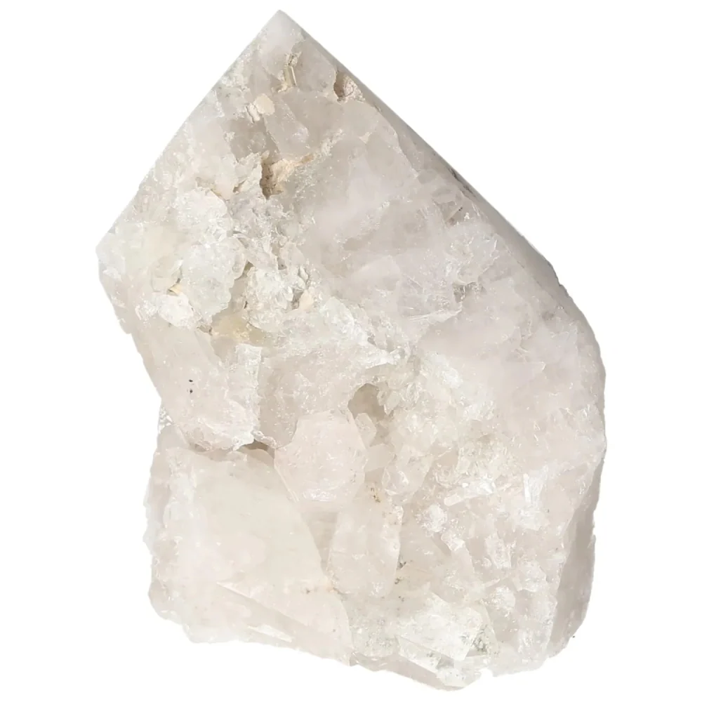 Milky Quartz Semi-polished Point 573177 - Image 11