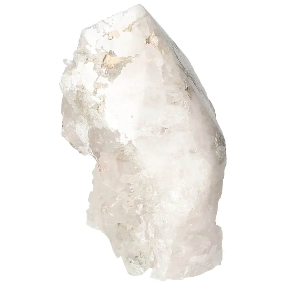 Milky Quartz Semi-polished Point 573177 - Image 12