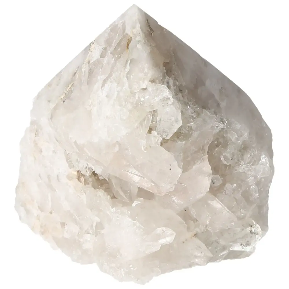 Milky Quartz Semi-polished Point 573177 - Image 2