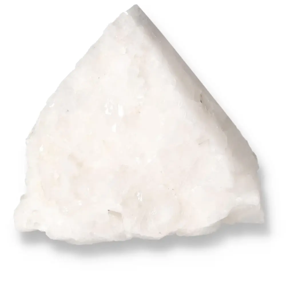 Milky Quartz Semi-polished Point 573146
