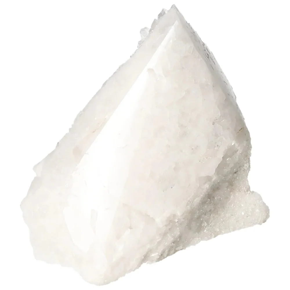 Milky Quartz Semi-polished Point 573146 - Image 13