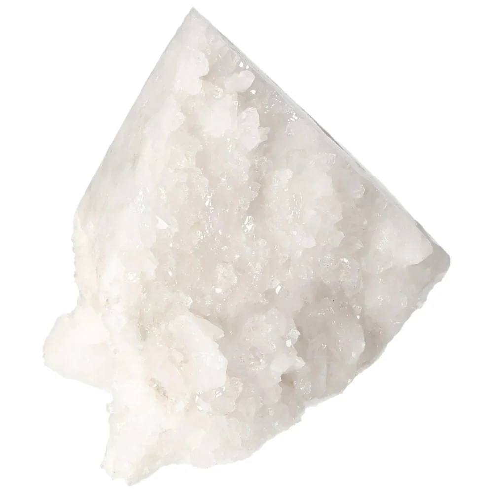 Milky Quartz Semi-polished Point 573146 - Image 16