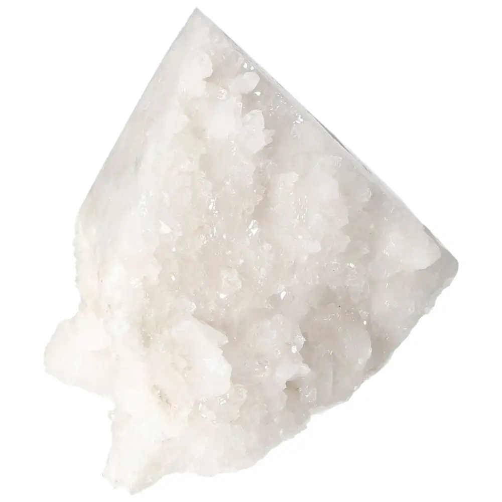 Milky Quartz Semi-polished Point 573146 - Image 8