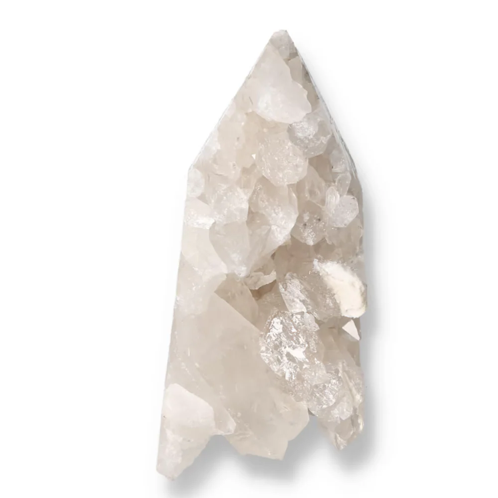 Milky Quartz Semi-polished Point 573115 - Image 9
