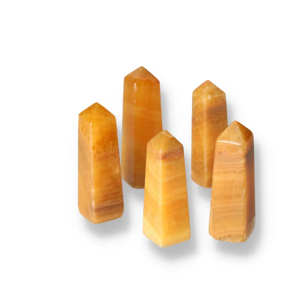 Orange Calcite Tower L 556682 - Image 3