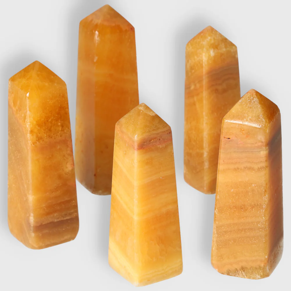 Orange Calcite Tower L 556682 - Image 4