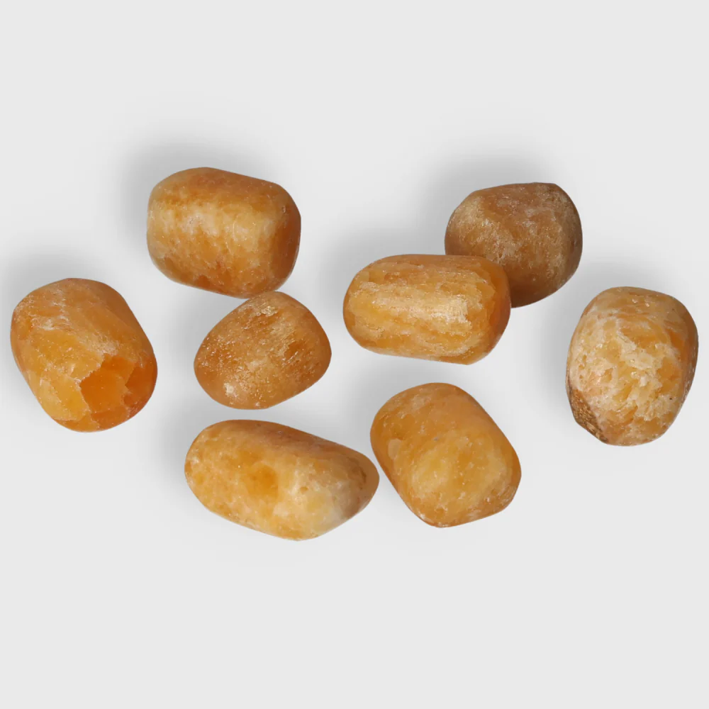 Orange Calcite Tumbled 556583 - Image 4